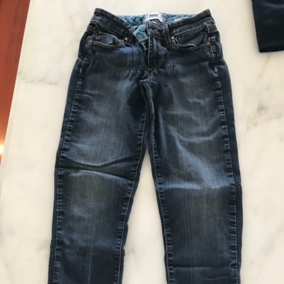 Paige Jeans SKYLINE SKINNY Dark Wash - Picture 4 of 5